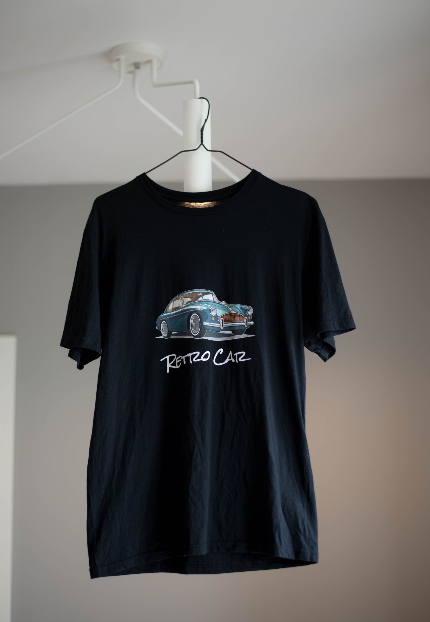 T-shirt unisex z krótkim rękawem „RETRO CAR” ID: 239 (PREMIUM)