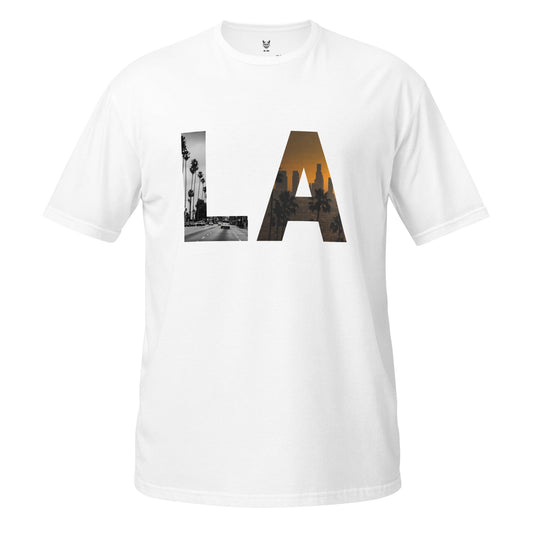 Short-Sleeve Unisex T-Shirt "LA" id: 02 (PREMIUM)