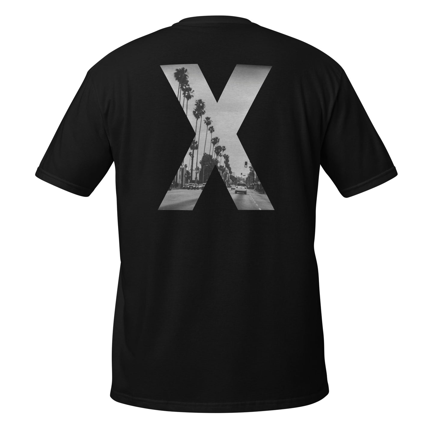 Short-Sleeve Unisex T-Shirt "X" (back) id: 05