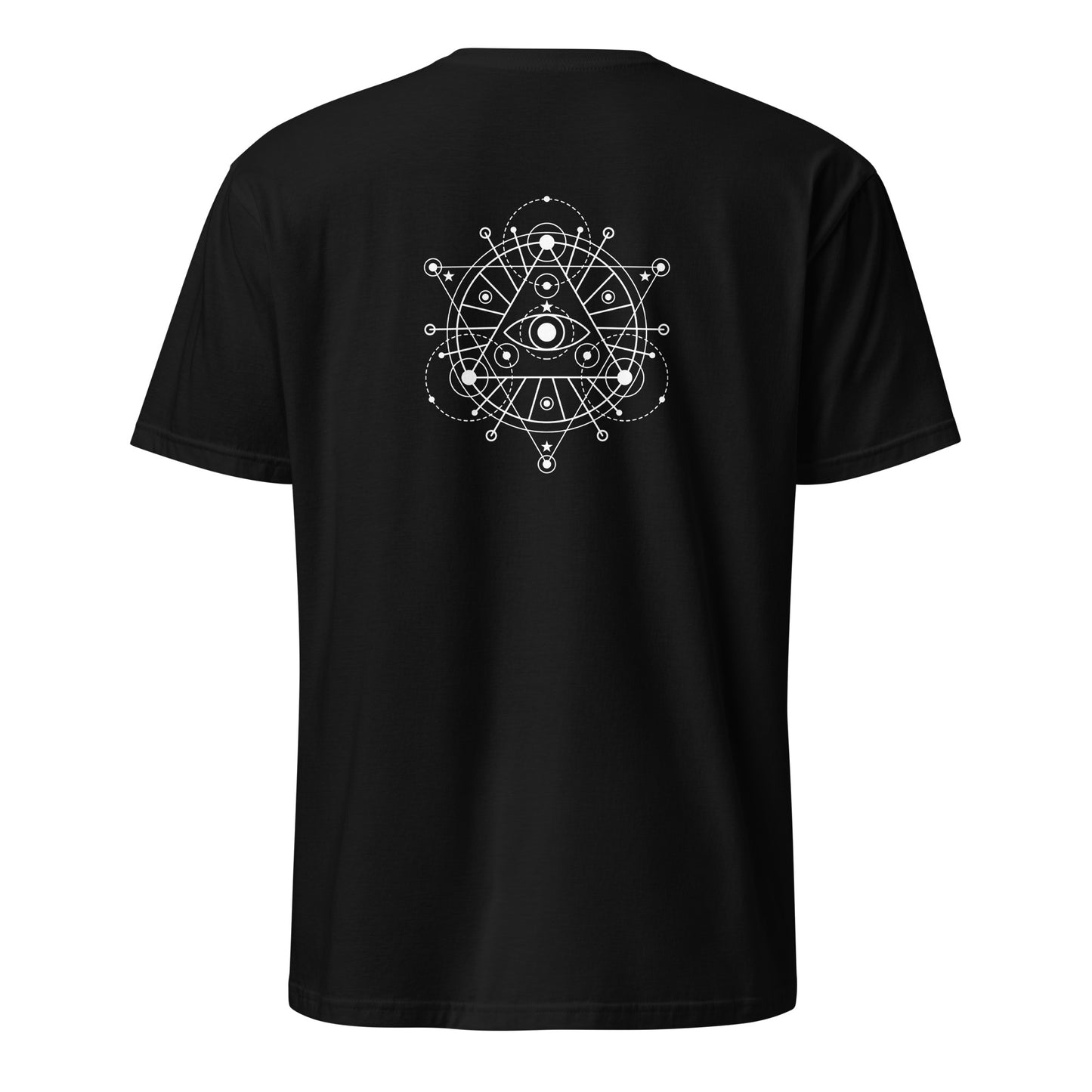 Short-Sleeve Unisex T-Shirt "Geometry" (front&back) ID: 479 (PREMIUM)