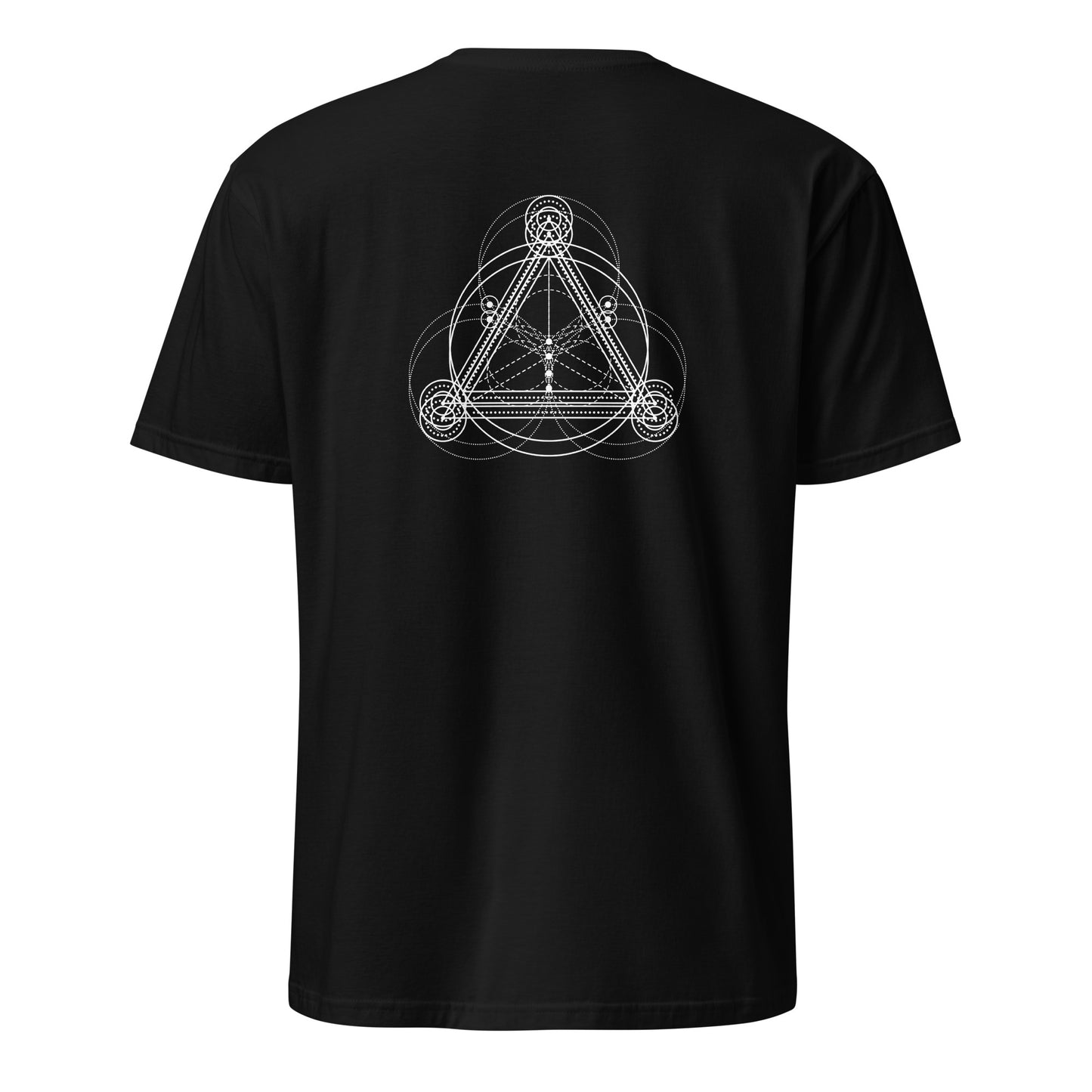 Short-Sleeve Unisex T-Shirt "Geometry" (front&back) ID: 481 (PREMIUM)