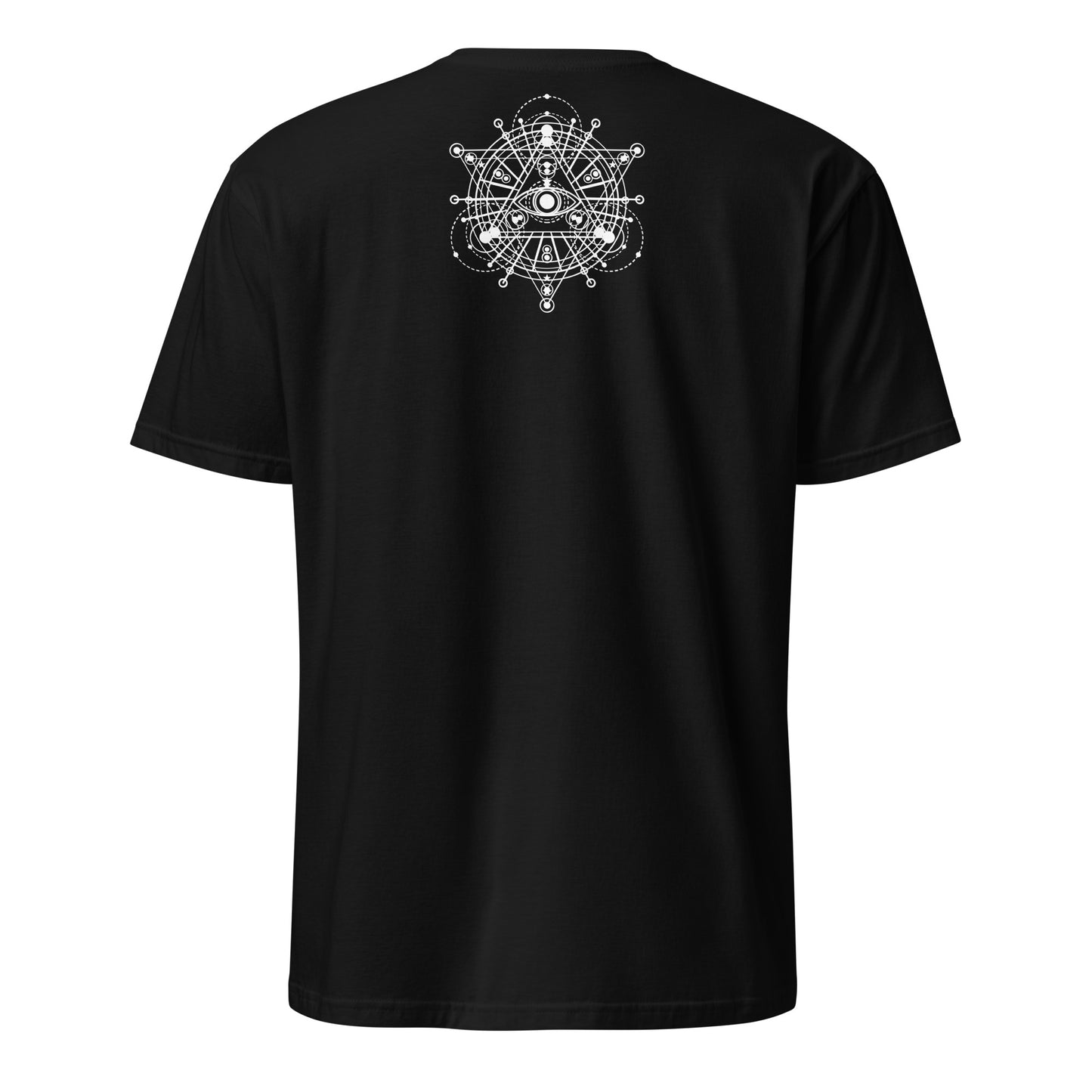 Short-Sleeve Unisex T-Shirt "Geometry" (front&back) ID: 484 (PREMIUM)