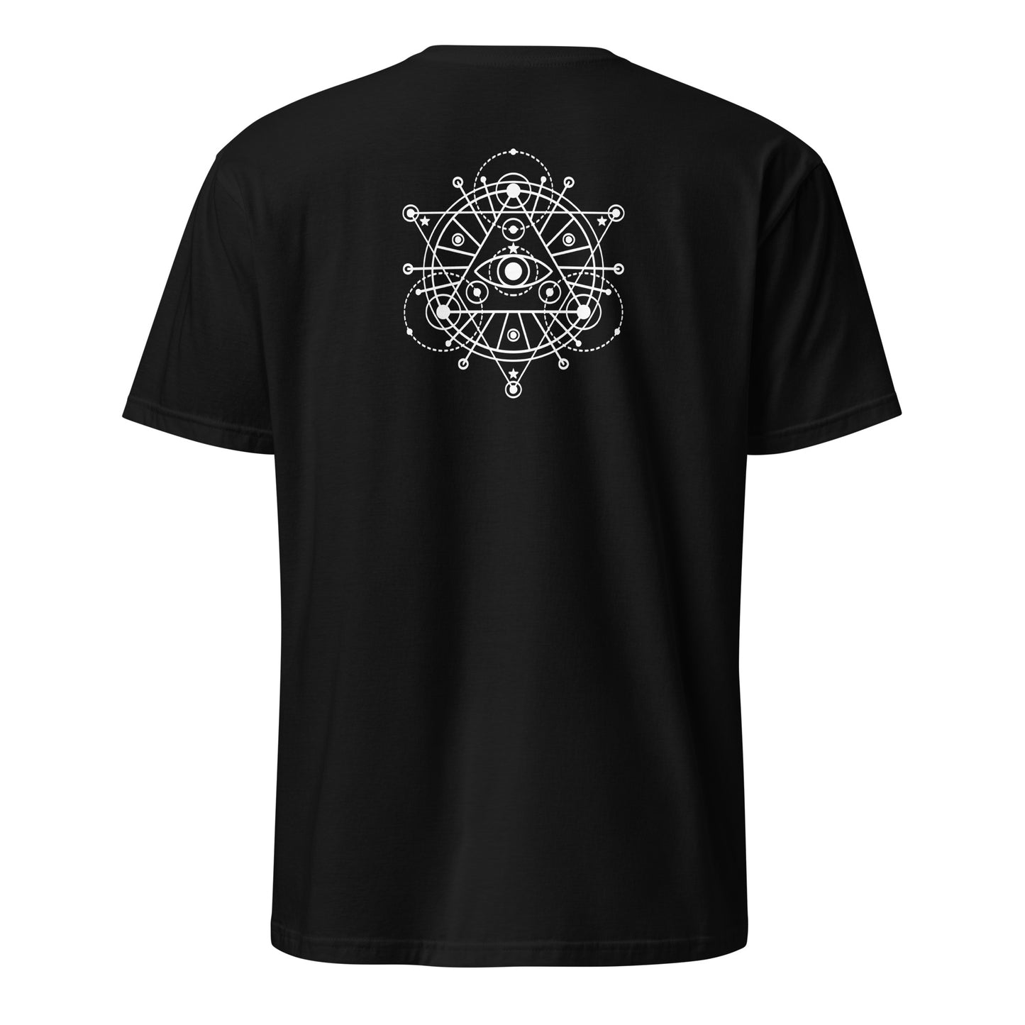 Short-Sleeve Unisex T-Shirt "Geometry" (front&back) ID: 486 (PREMIUM)