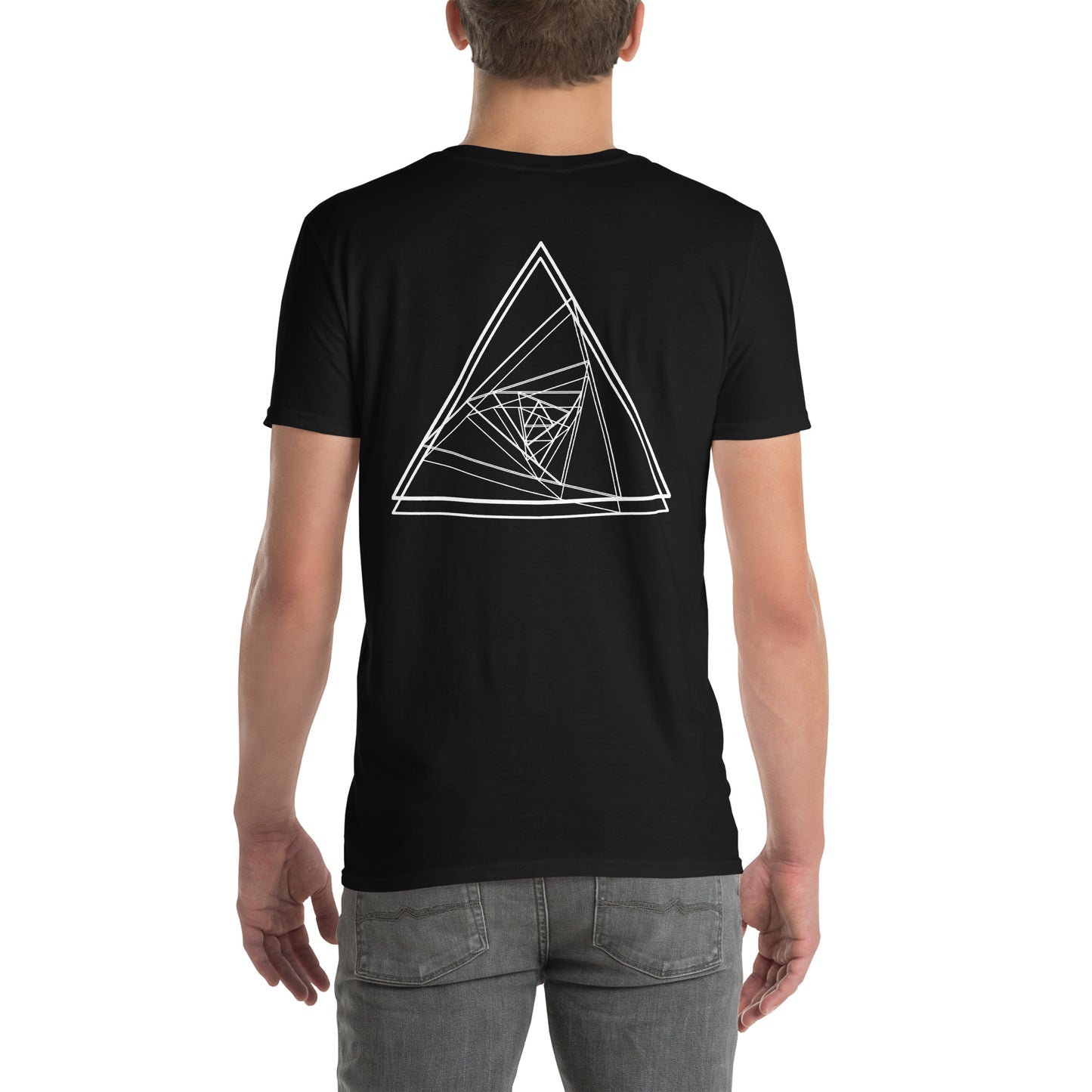 Short-Sleeve Unisex T-Shirt "Geometry" (front&back) ID: 497 (PREMIUM)