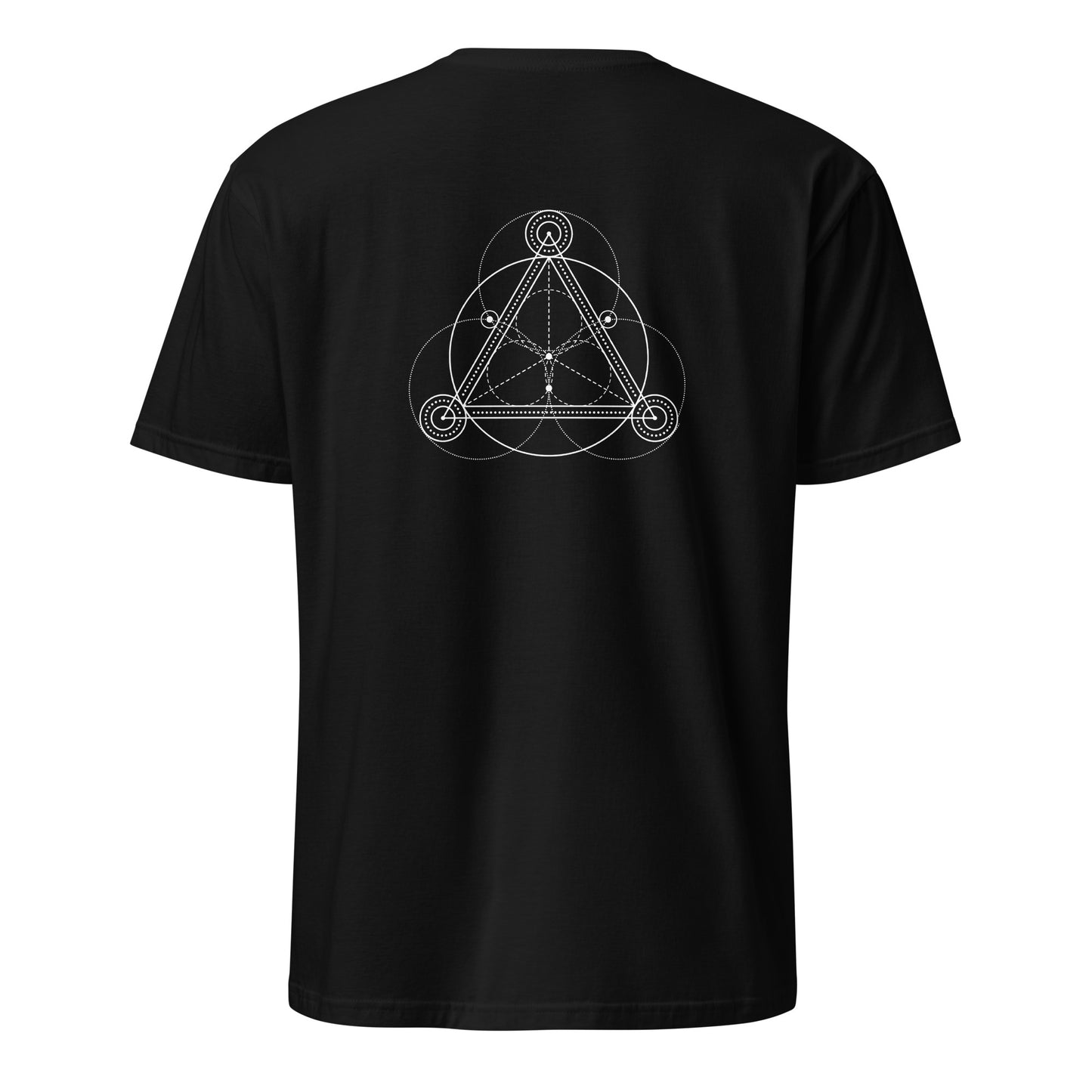 Short-Sleeve Unisex T-Shirt "Geometry" (front&back) ID: 499 (PREMIUM)