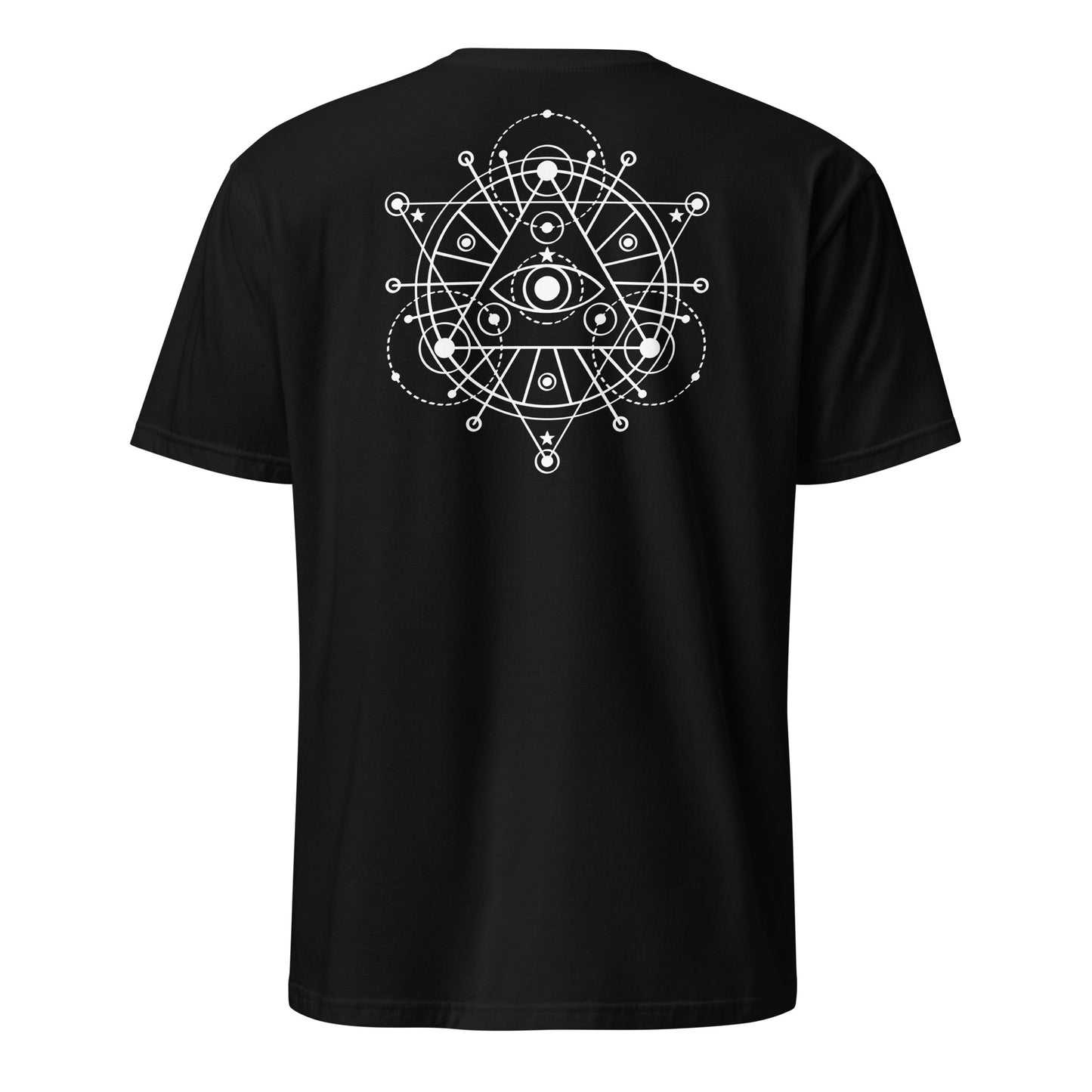 Short-Sleeve Unisex T-Shirt "Geometry" (front&back) ID: 485 (PREMIUM)