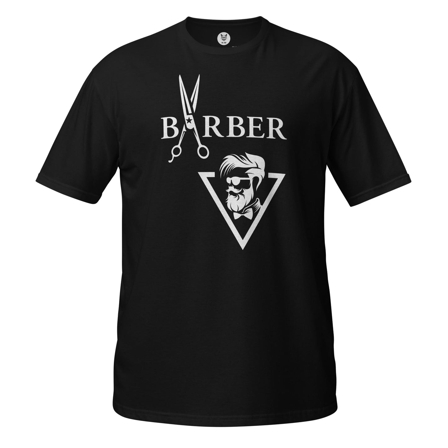 Koszulka unisex z krótkim rękawem „BARBER” id: 08 (PREMIUM)