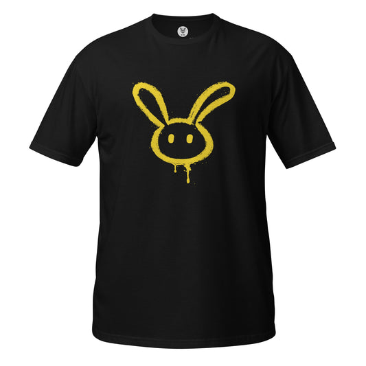 Short-Sleeve Unisex T-Shirt "YELLOW RABBIT" id: 14 (PREMIUM)