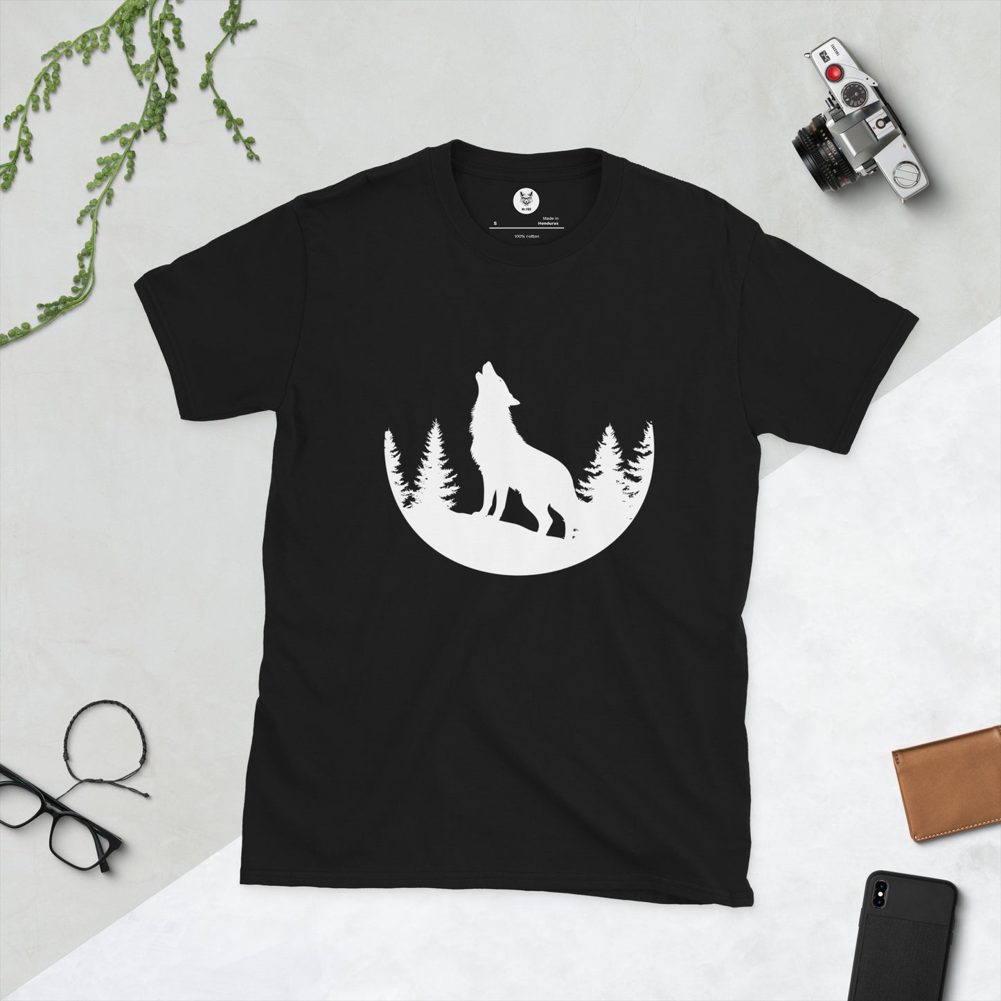 Short-Sleeve Unisex T-Shirt "WOLF" id: 16 (PREMIUM)