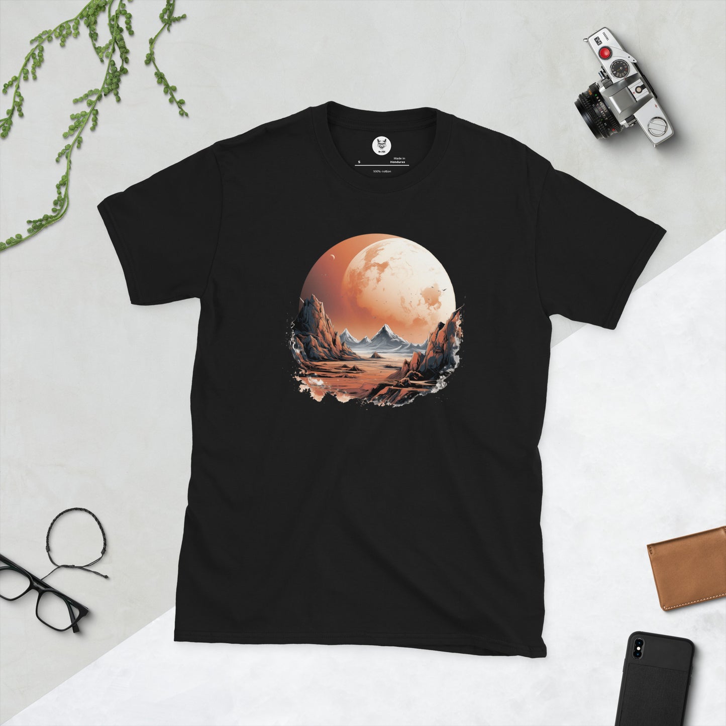 Koszulka unisex z krótkim rękawem „MARS” id: 19 (PREMIUM)