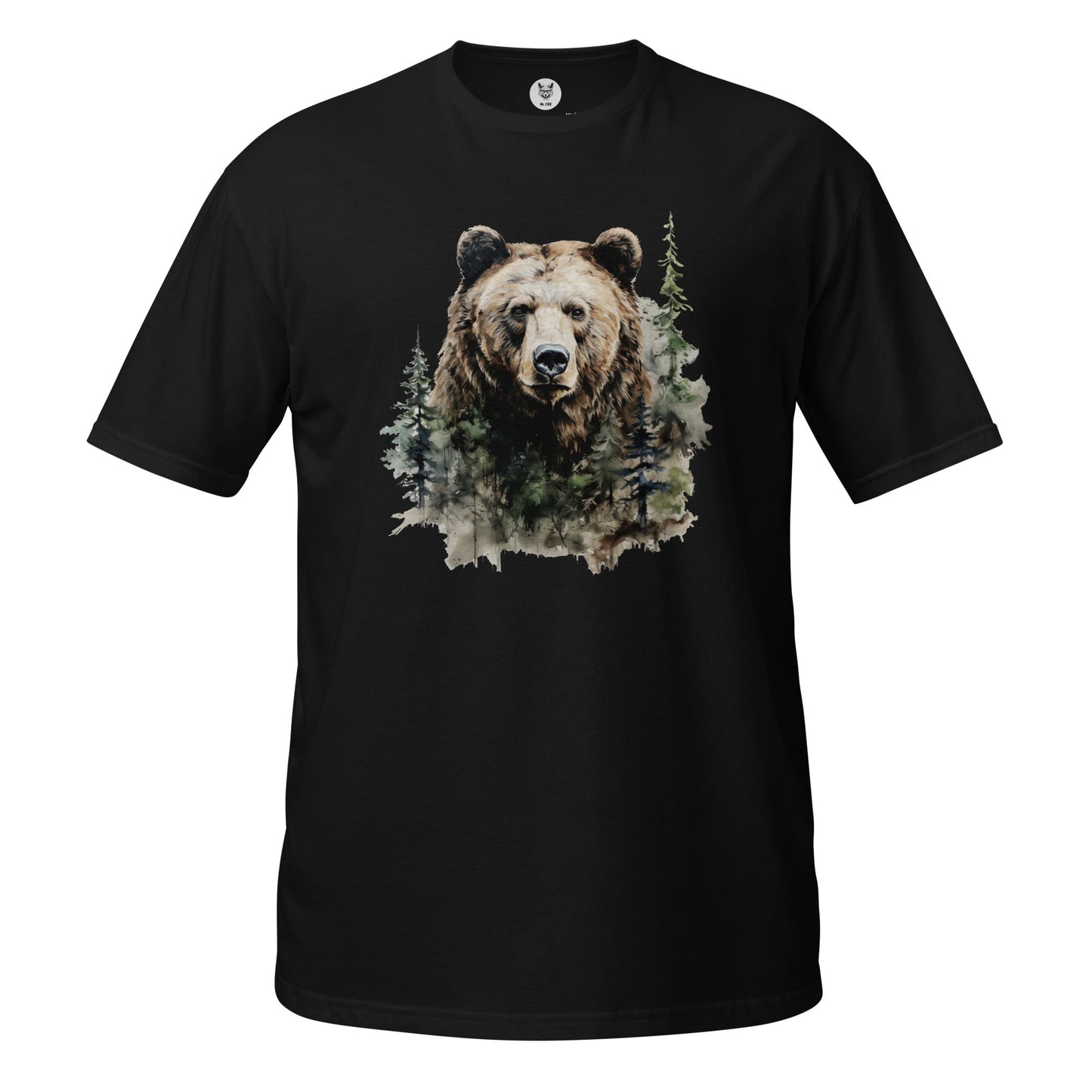 Short-Sleeve Unisex T-Shirt "BEAR" id: 21 (PREMIUM)