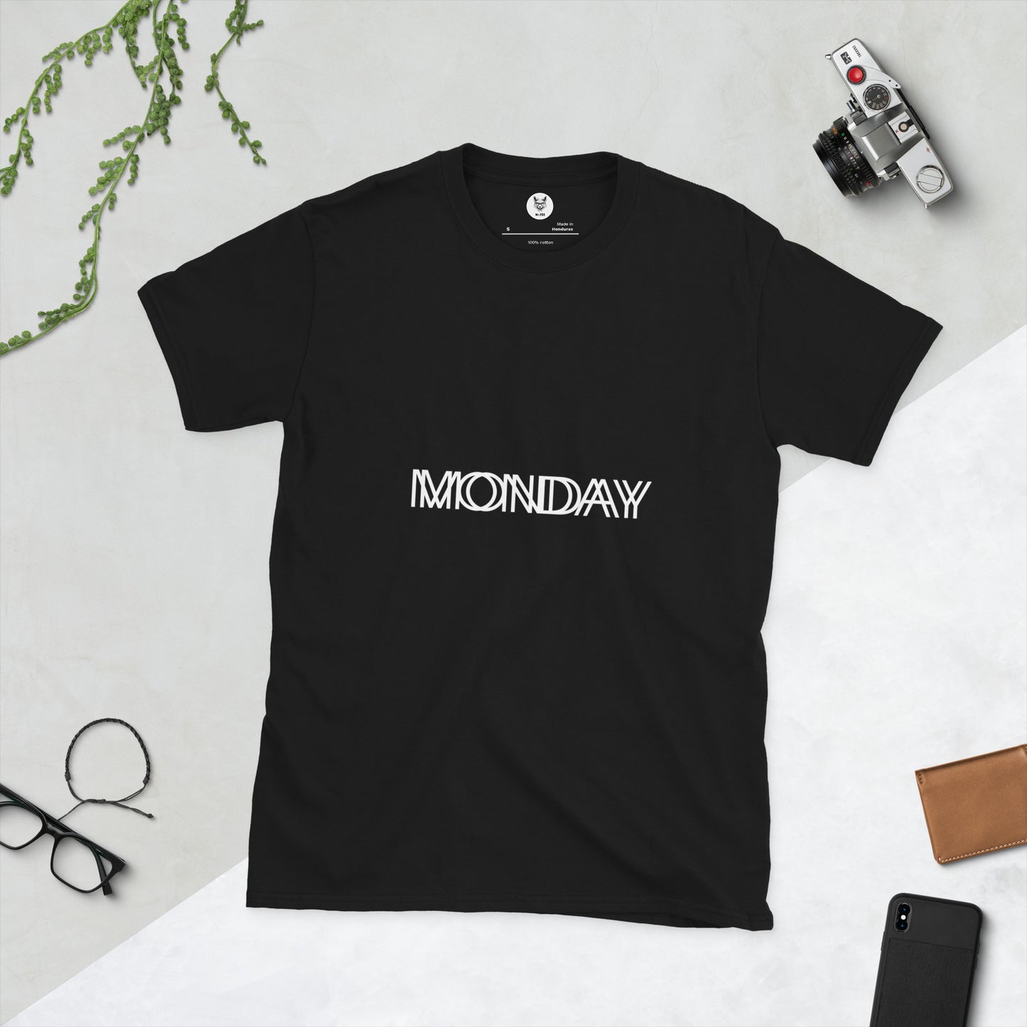 Short-Sleeve Unisex T-Shirt "MONDAY" id: 32 (PREMIUM)