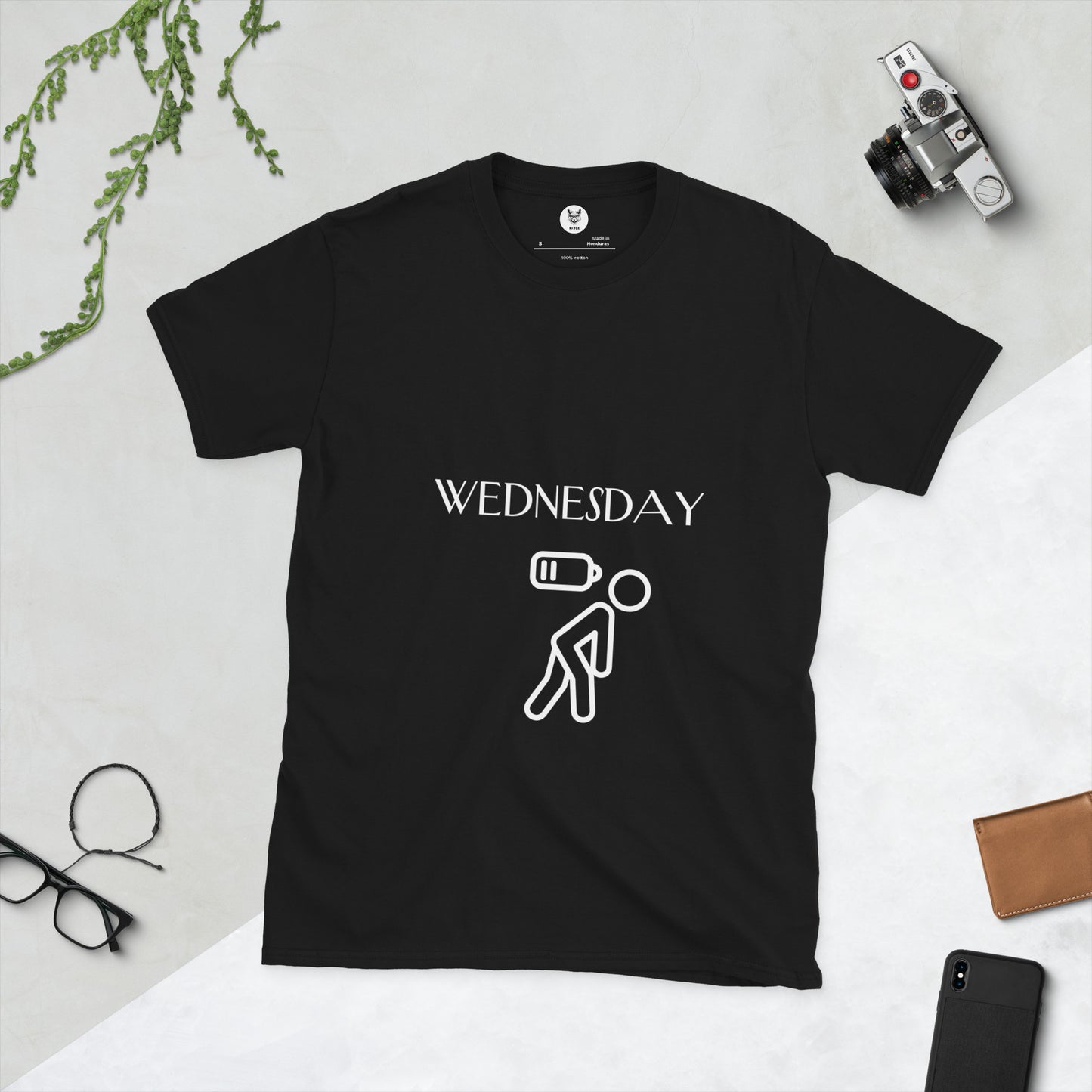 Short-Sleeve Unisex T-Shirt "WEDNESDAY" id: 36 (PREMIUM)