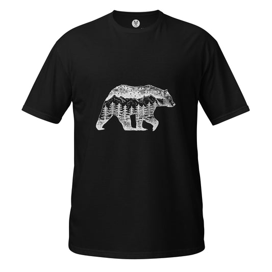 Short-Sleeve Unisex T-Shirt "BEAR" id: 51 (PREMIUM)