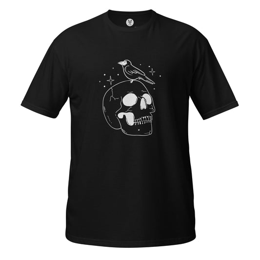 T-shirt unisex z krótkim rękawem „SCULL” id: 55 (PREMIUM)