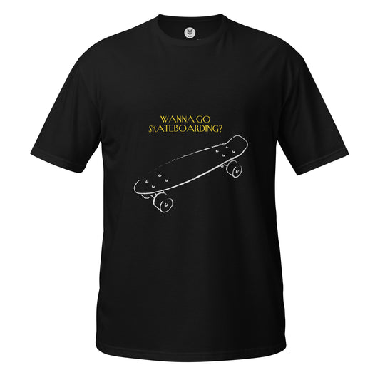 Koszulka unisex z krótkim rękawem „SKATEBOARD” id: 63 (PREMIUM)