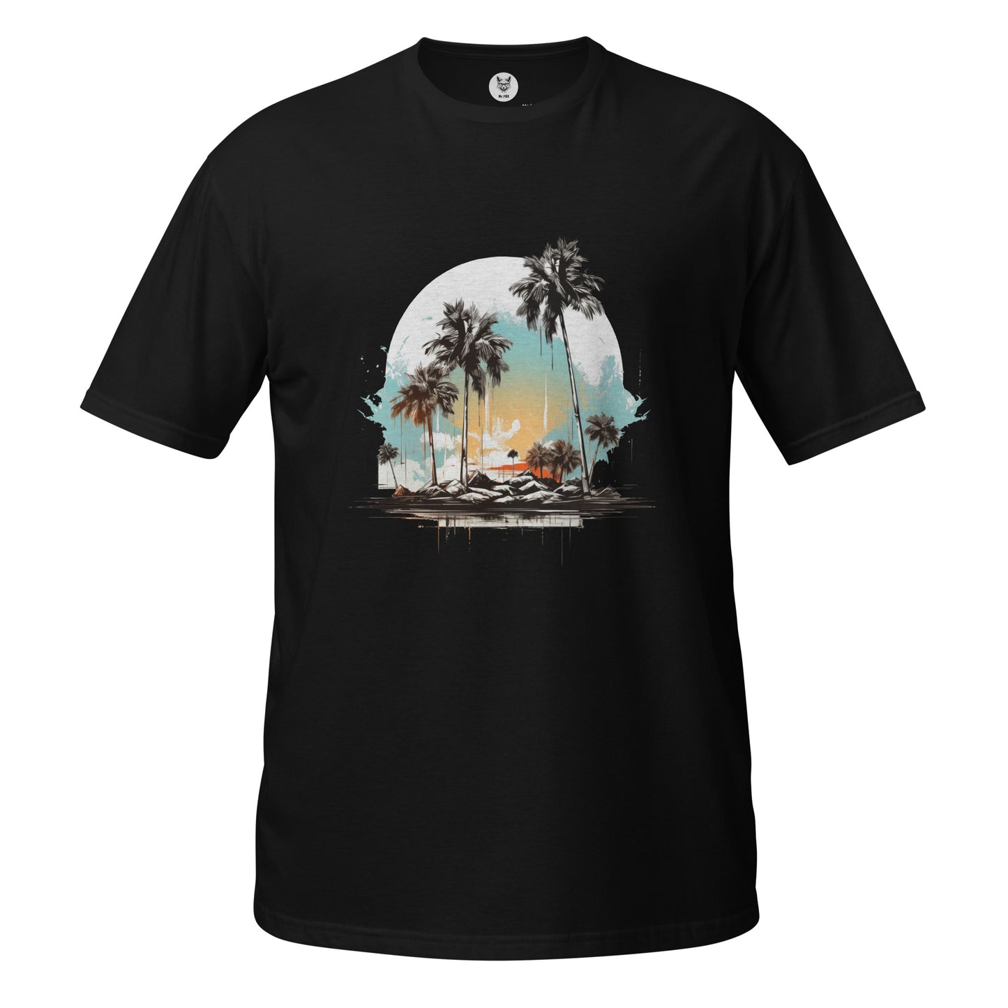 Short-Sleeve Unisex T-Shirt "PALM TREES" id: 66 (PREMIUM)