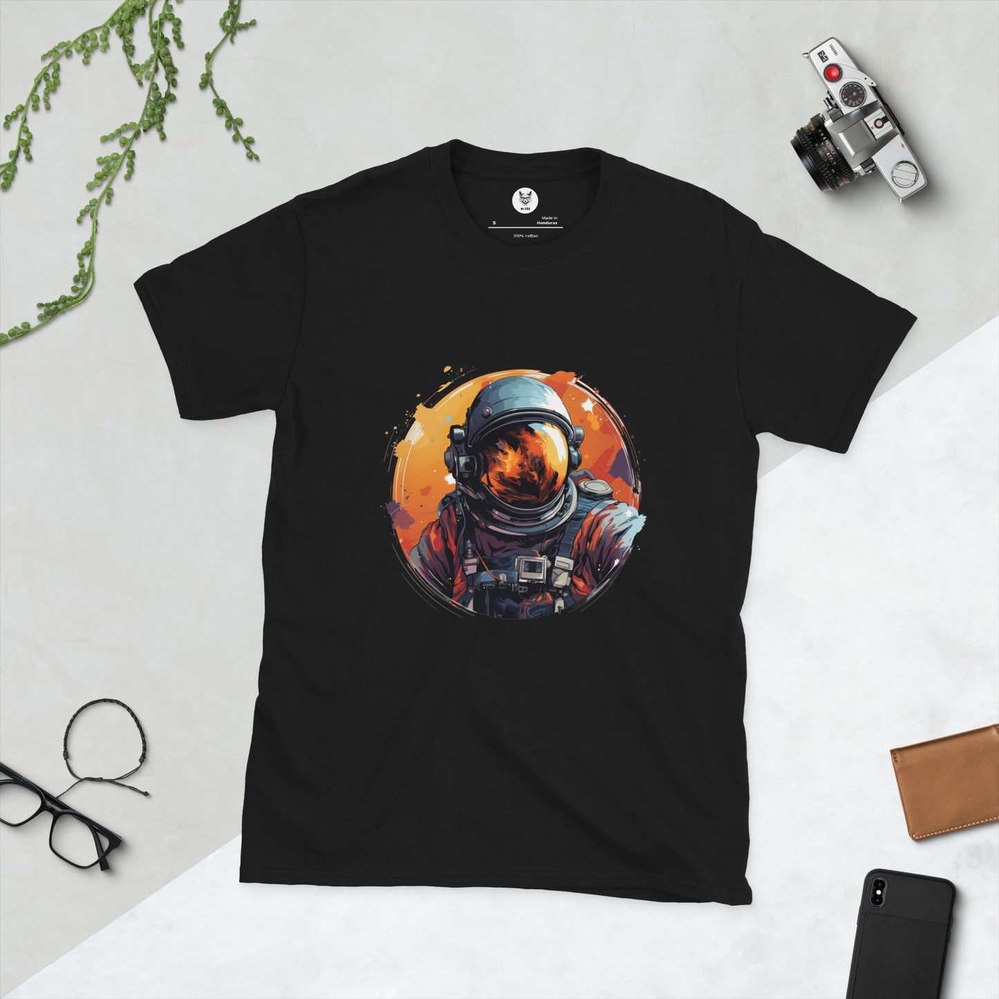 Koszulka unisex z krótkim rękawem "ASTRONAUT" ID: 105 (PREMIUM)