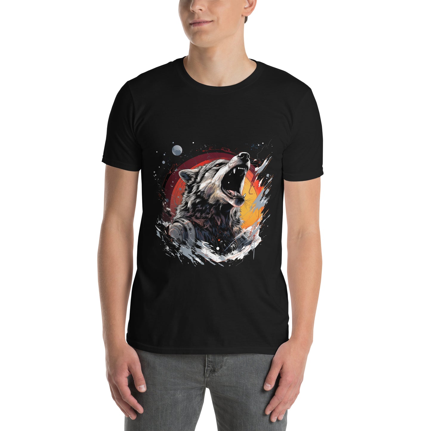 Short-Sleeve Unisex T-Shirt "WOLF" ID: 119 (PREMIUM)