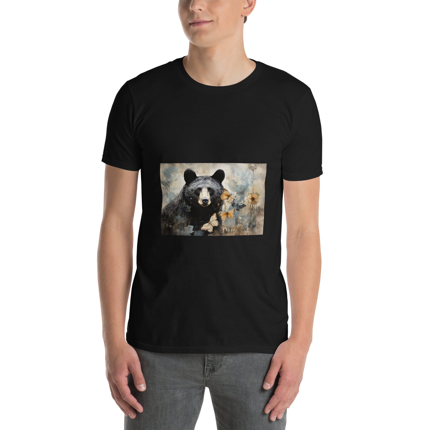 Short-Sleeve Unisex T-Shirt "BEAR" ID: 121 (PREMIUM)