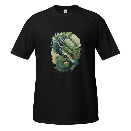 Short-Sleeve Unisex T-Shirt "GREEN DRAGON" ID: 126 (PREMIUM)