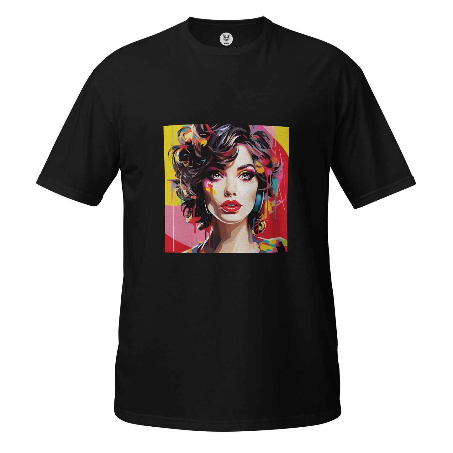 T-shirt unisex z krótkim rękawem „POP ART” ID: 135 (PREMIUM)