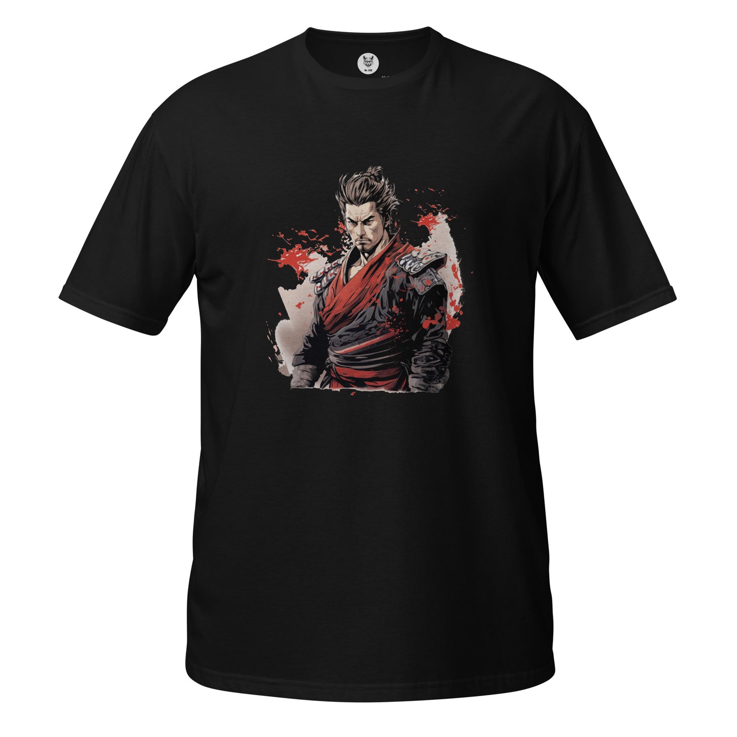 T-shirt unisex z krótkim rękawem „SAMURAI” ID: 143 (PREMIUM)