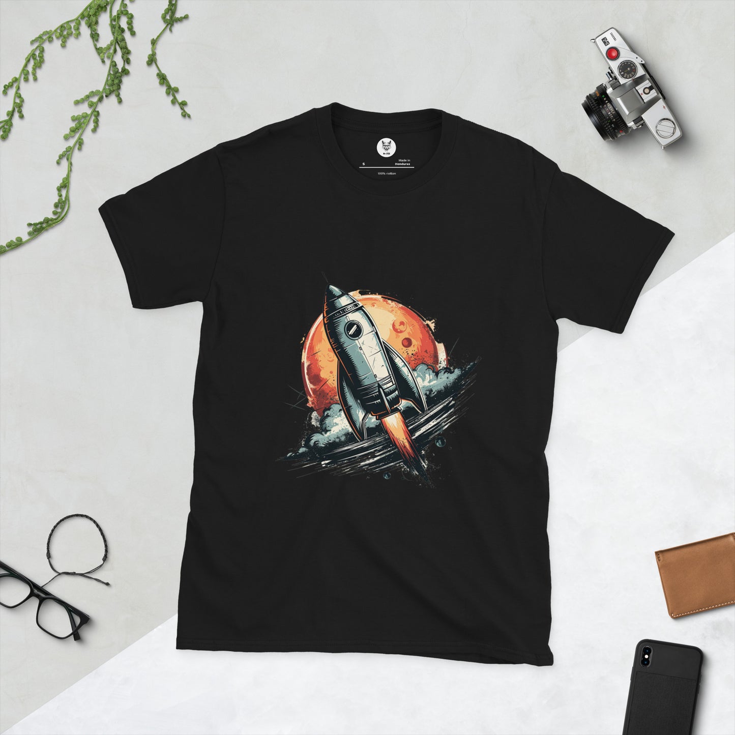 Short-Sleeve Unisex T-Shirt "ROCKET" ID: 152 (PREMIUM)