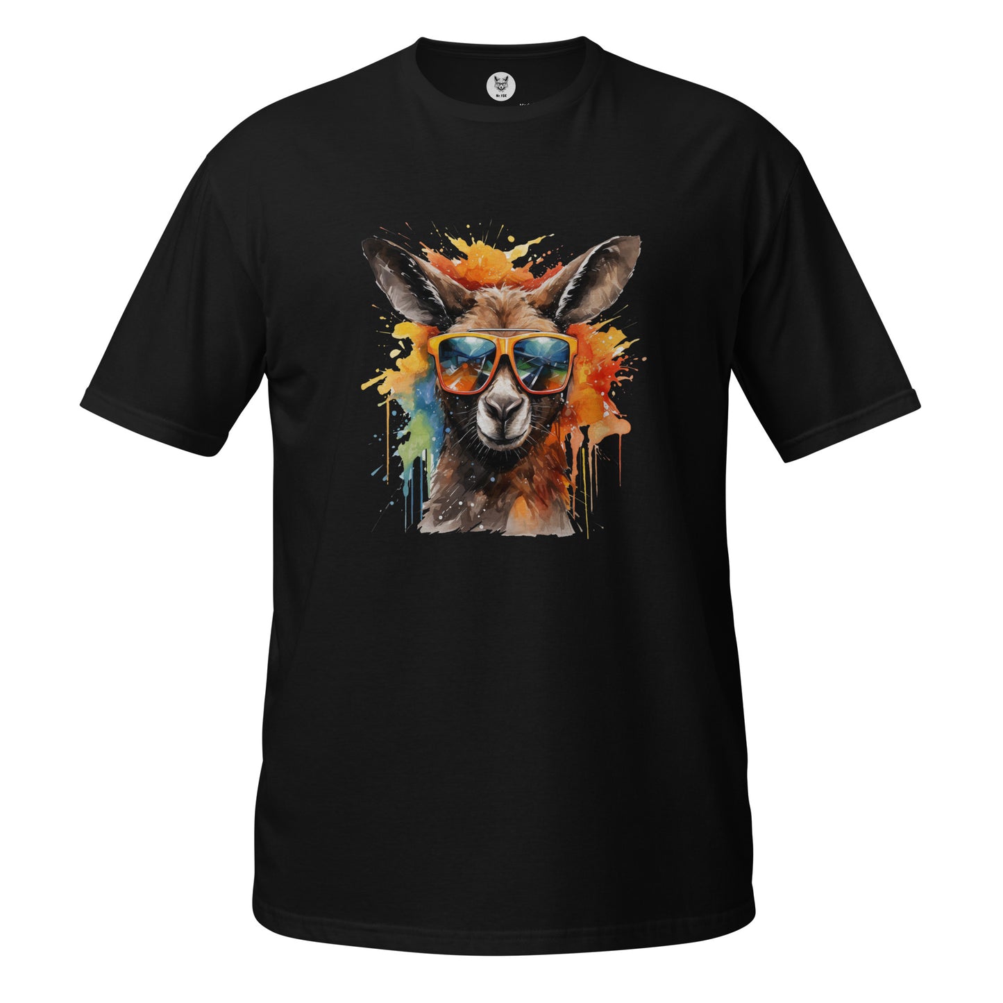 T-Shirt unisex z krótkim rękawem „KANGAROO POP ART” ID: 184 (PREMIUM)