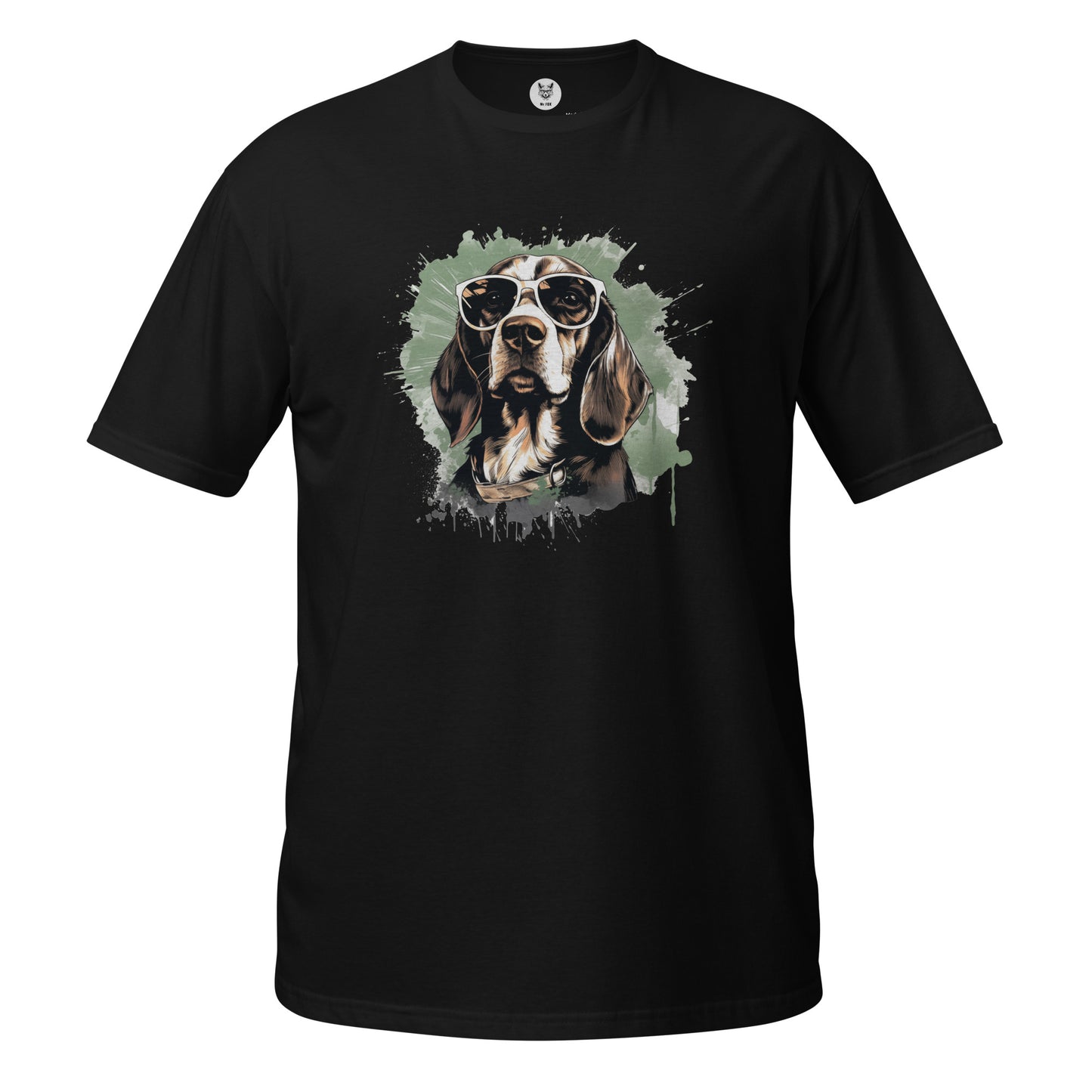 Short-Sleeve Unisex T-Shirt "BEAGLE DOG" ID: 187 (PREMIUM)