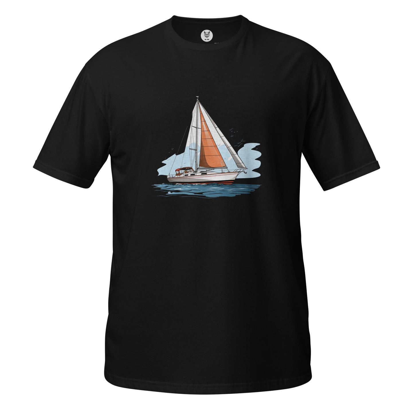 Koszulka unisex z krótkim rękawem „YACHT” ID: 190 (PREMIUM)