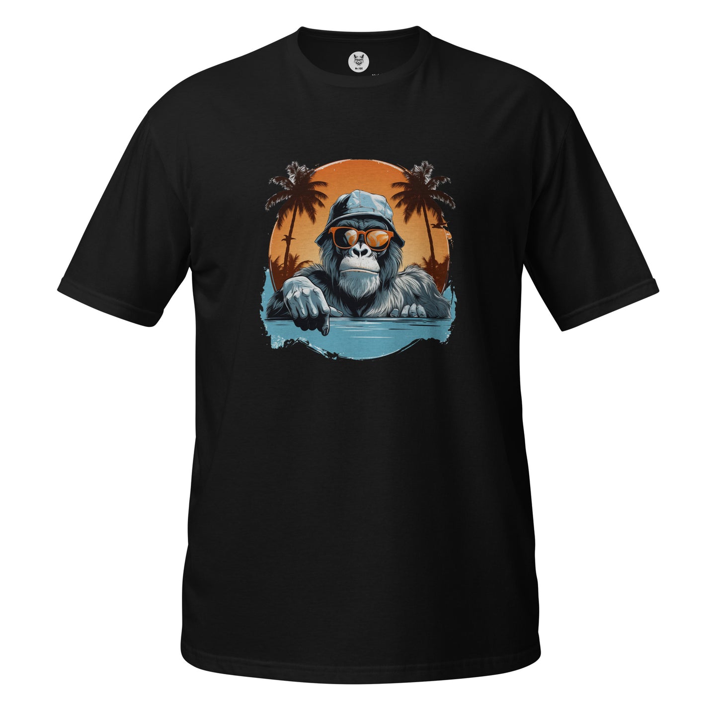 Short-Sleeve Unisex T-Shirt "MONKEY" ID: 192 (PREMIUM)