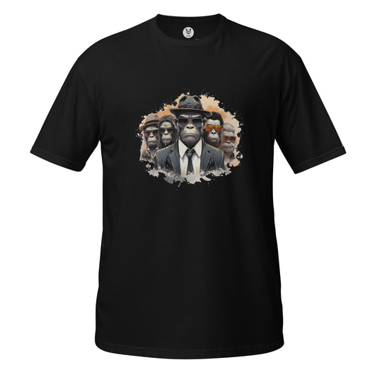 Short-Sleeve Unisex T-Shirt "MONKEY MAFIA" ID: 194 (PREMIUM)