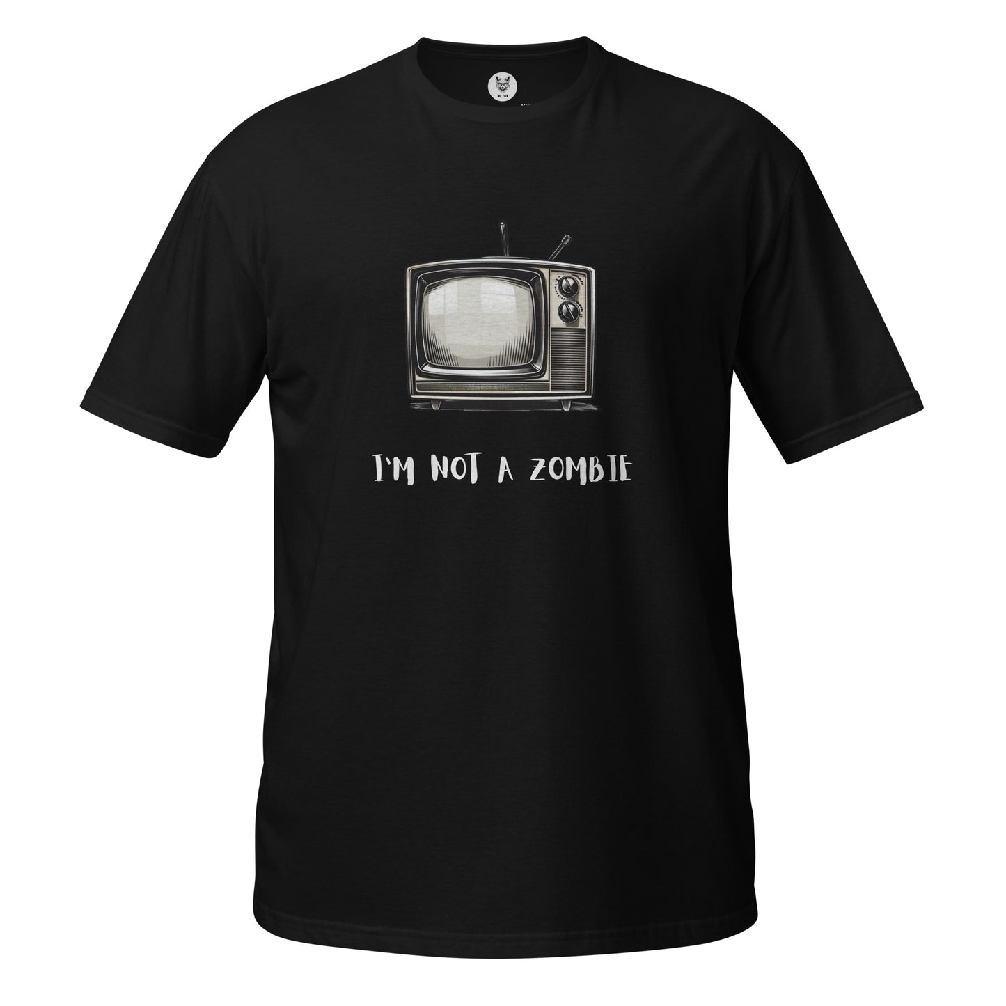 Koszulka unisex z krótkim rękawem „I'm not a zombie” ID: 237 (PREMIUM)