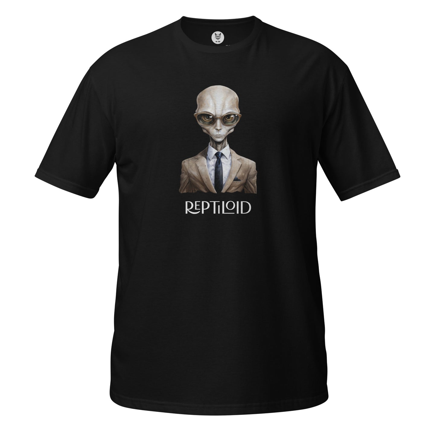 Koszulka unisex z krótkim rękawem „REPTILOID UFO” ID: 238 (PREMIUM)