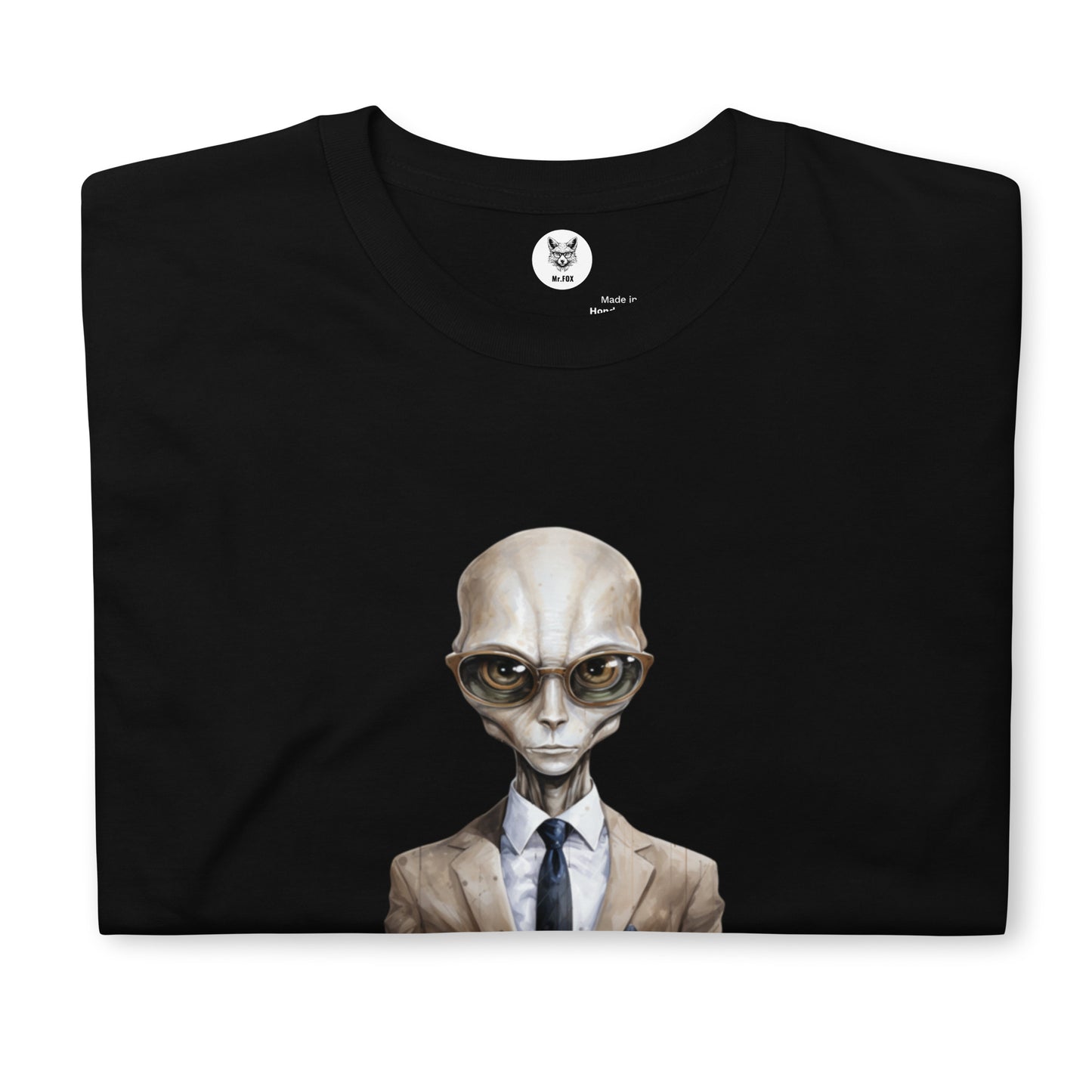 Koszulka unisex z krótkim rękawem „REPTILOID UFO” ID: 238 (PREMIUM)