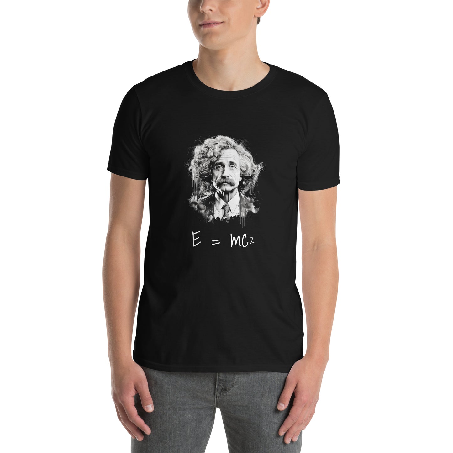 Short-Sleeve Unisex T-Shirt "E = mc²" ID: 240 (PREMIUM)