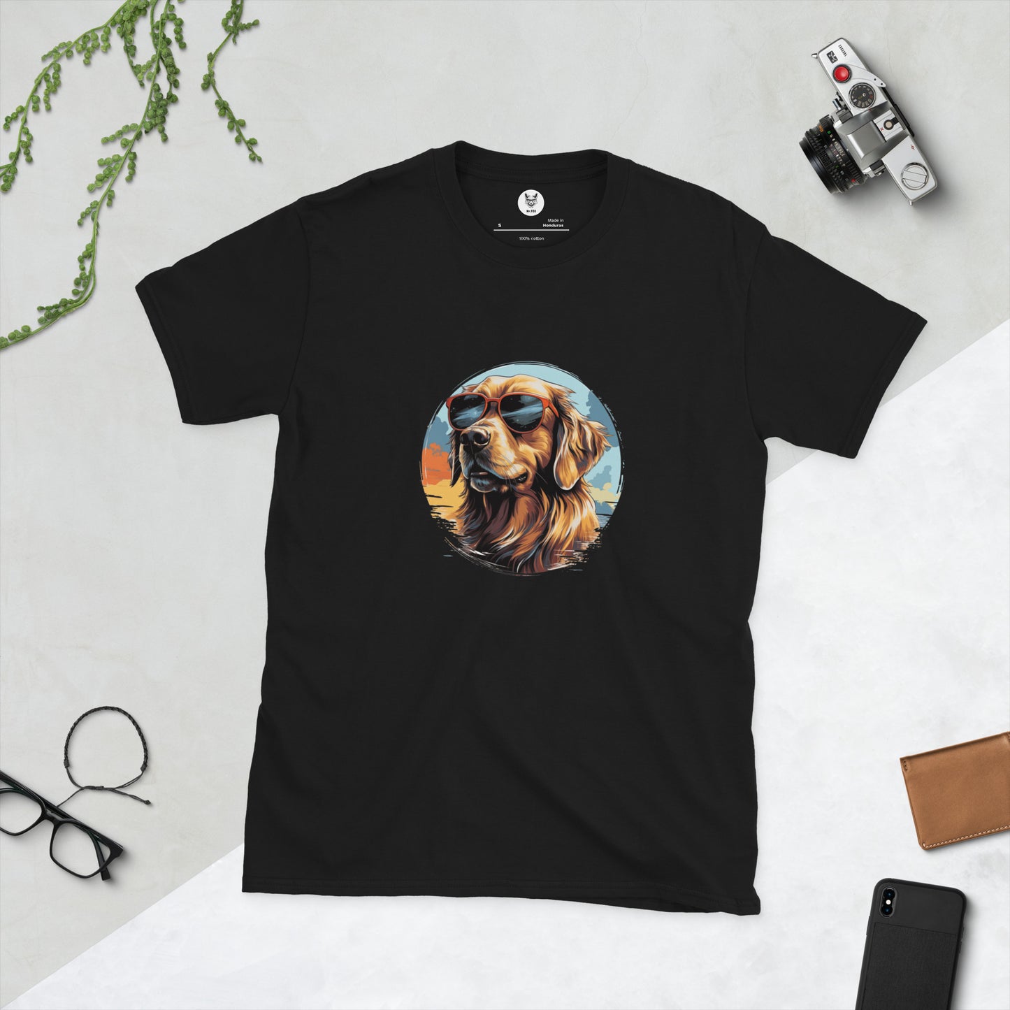 Koszulka unisex z krótkim rękawem "LABRADOR RETRIEVER" ID: 247 (PREMIUM)