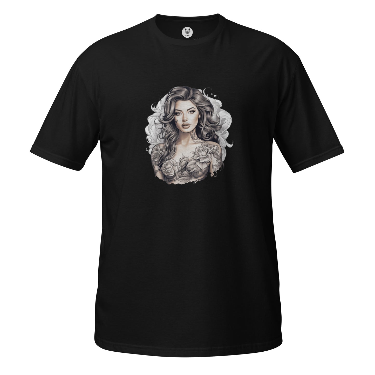 T-Shirt unisex z krótkim rękawem „TATTOO GIRL” ID: 257 (PREMIUM)