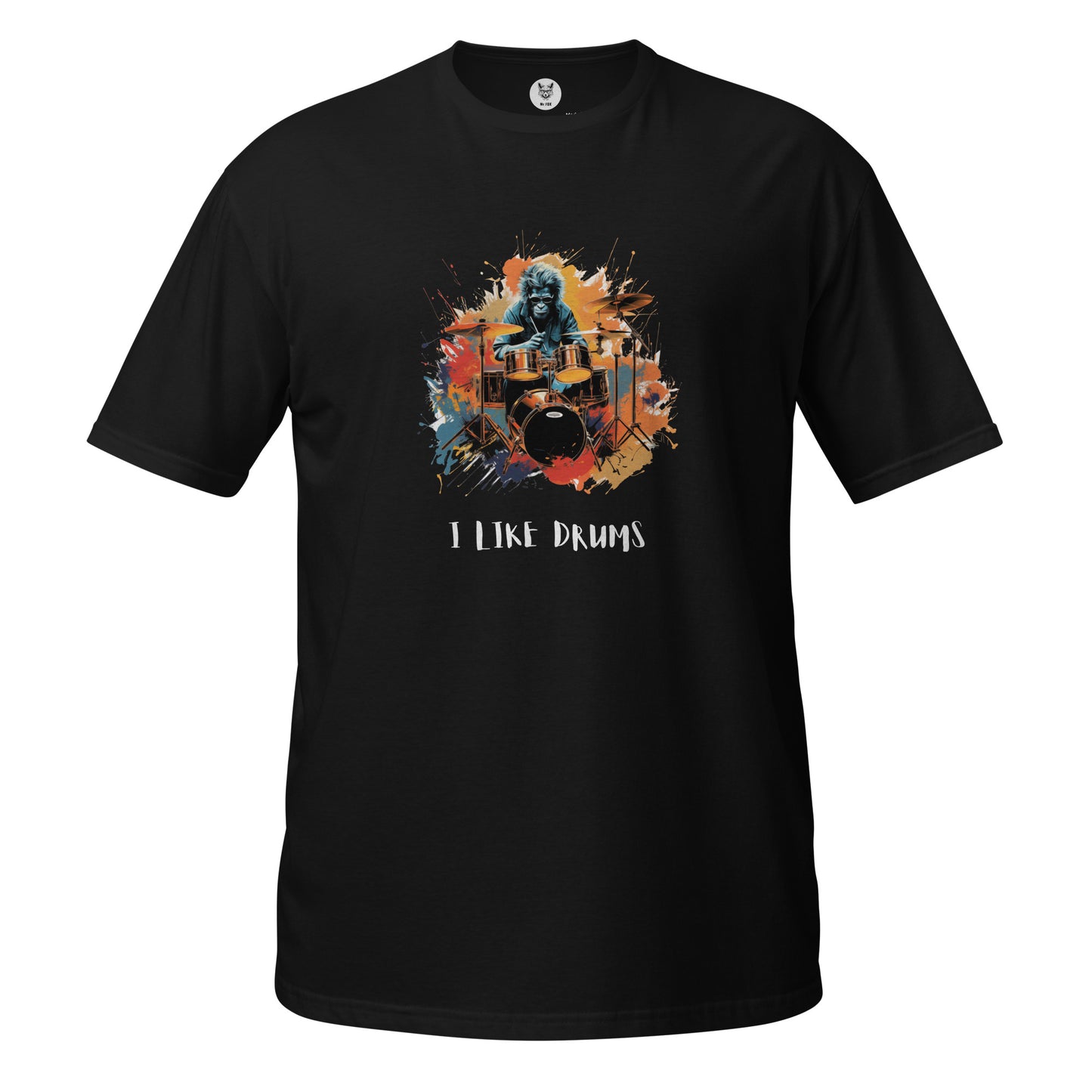 Short-Sleeve Unisex T-Shirt "I like drums" ID: 236 (PREMIUM)