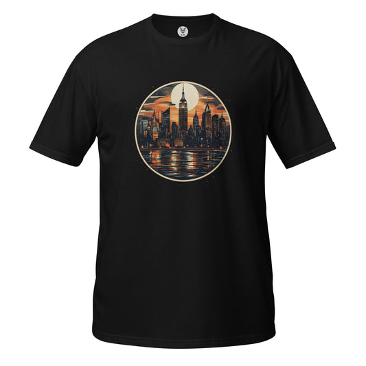 Short-Sleeve Unisex T-Shirt "NIGHT CITY" ID: 201 (PREMIUM)