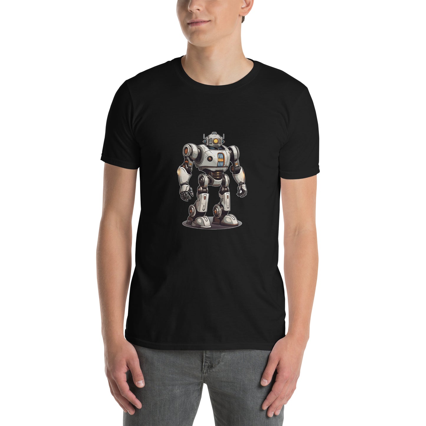 Koszulka unisex z krótkim rękawem "ROBOT" ID: 262 (PREMIUM)