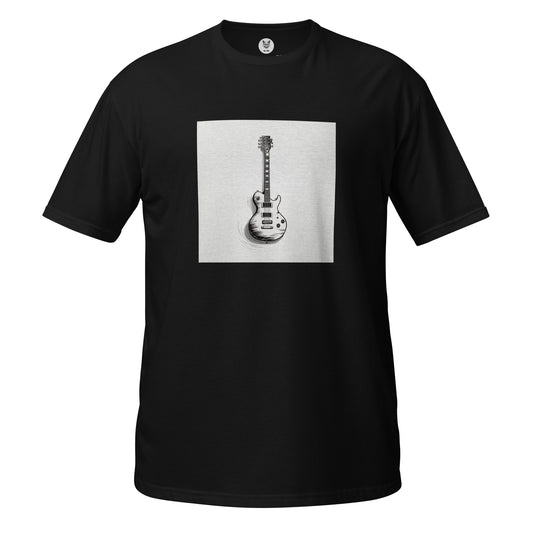 Koszulka unisex z krótkim rękawem „GITAR” ID: 263 (PREMIUM)