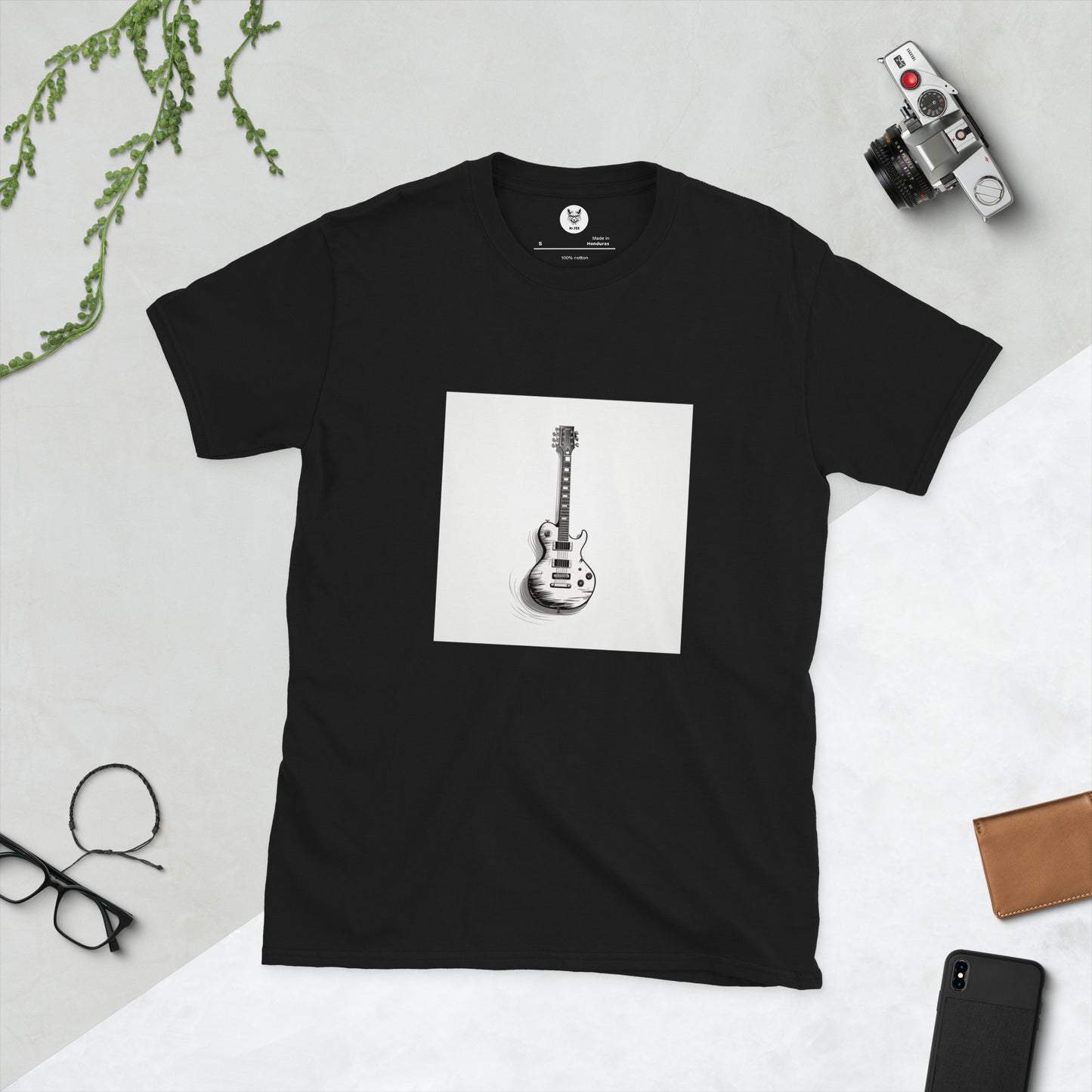 Short-Sleeve Unisex T-Shirt "GITAR" ID: 263 (PREMIUM)