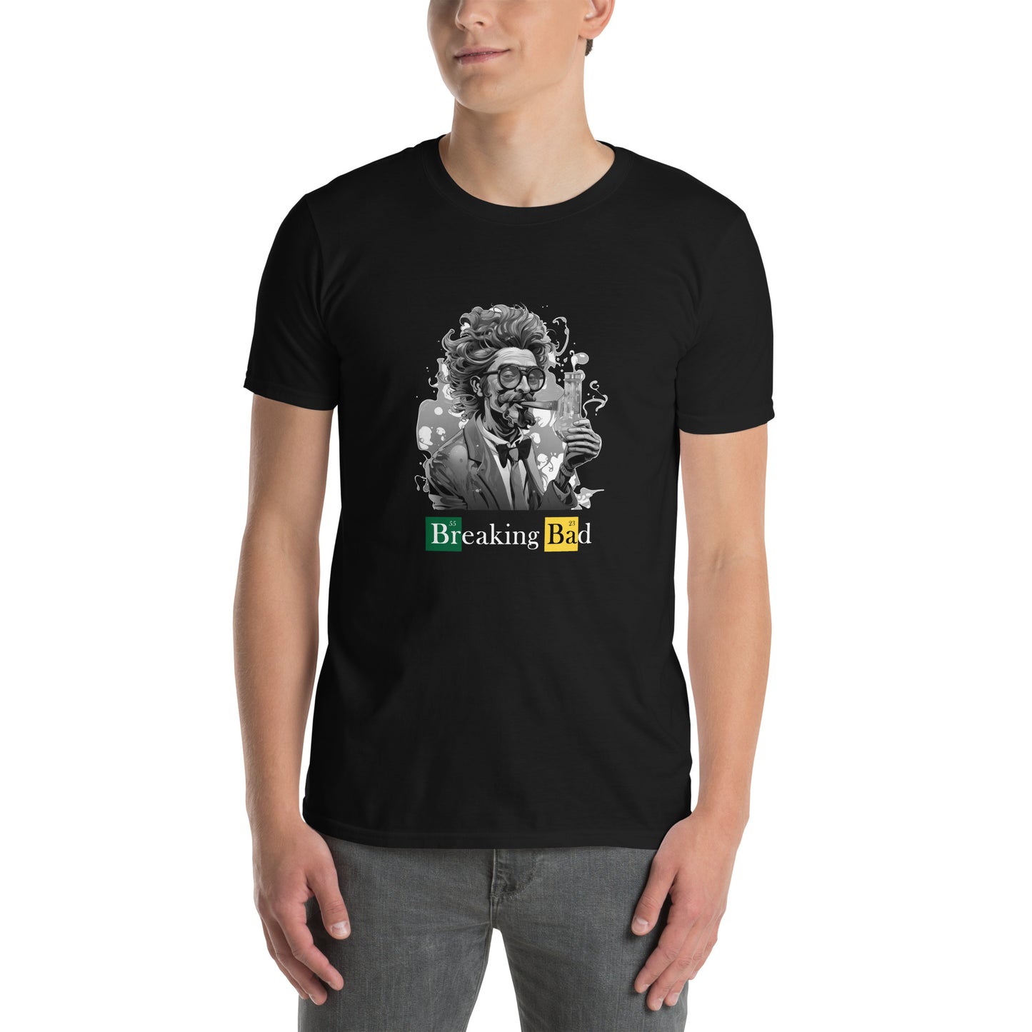 T-shirt unisex z krótkim rękawem „breaking bad” ID: 282 (PREMIUM)