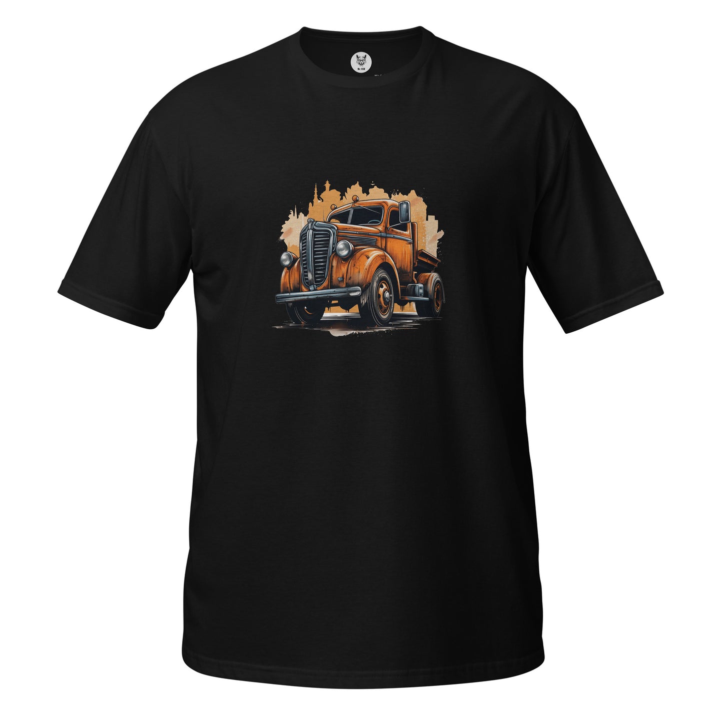 T-shirt unisex z krótkim rękawem „RETRO CAR” ID: 283 (PREMIUM)