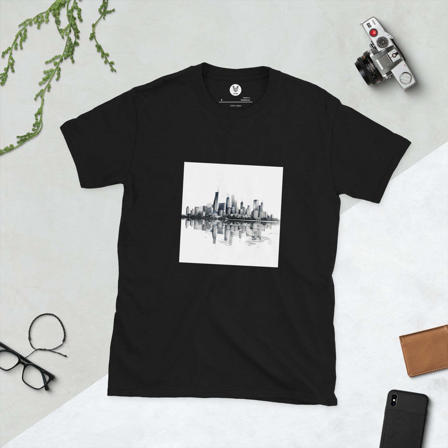 Koszulka unisex z krótkim rękawem „CITY” ID: 306 (PREMIUM)