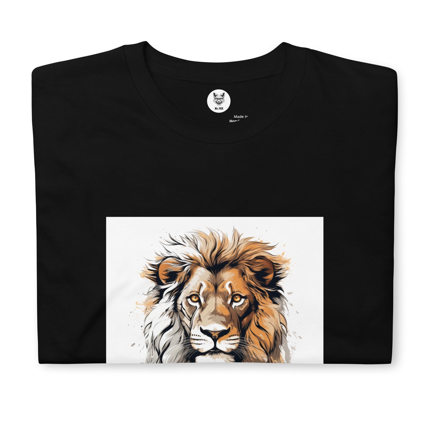 Short-Sleeve Unisex T-Shirt "LION" ID: 309 (PREMIUM)