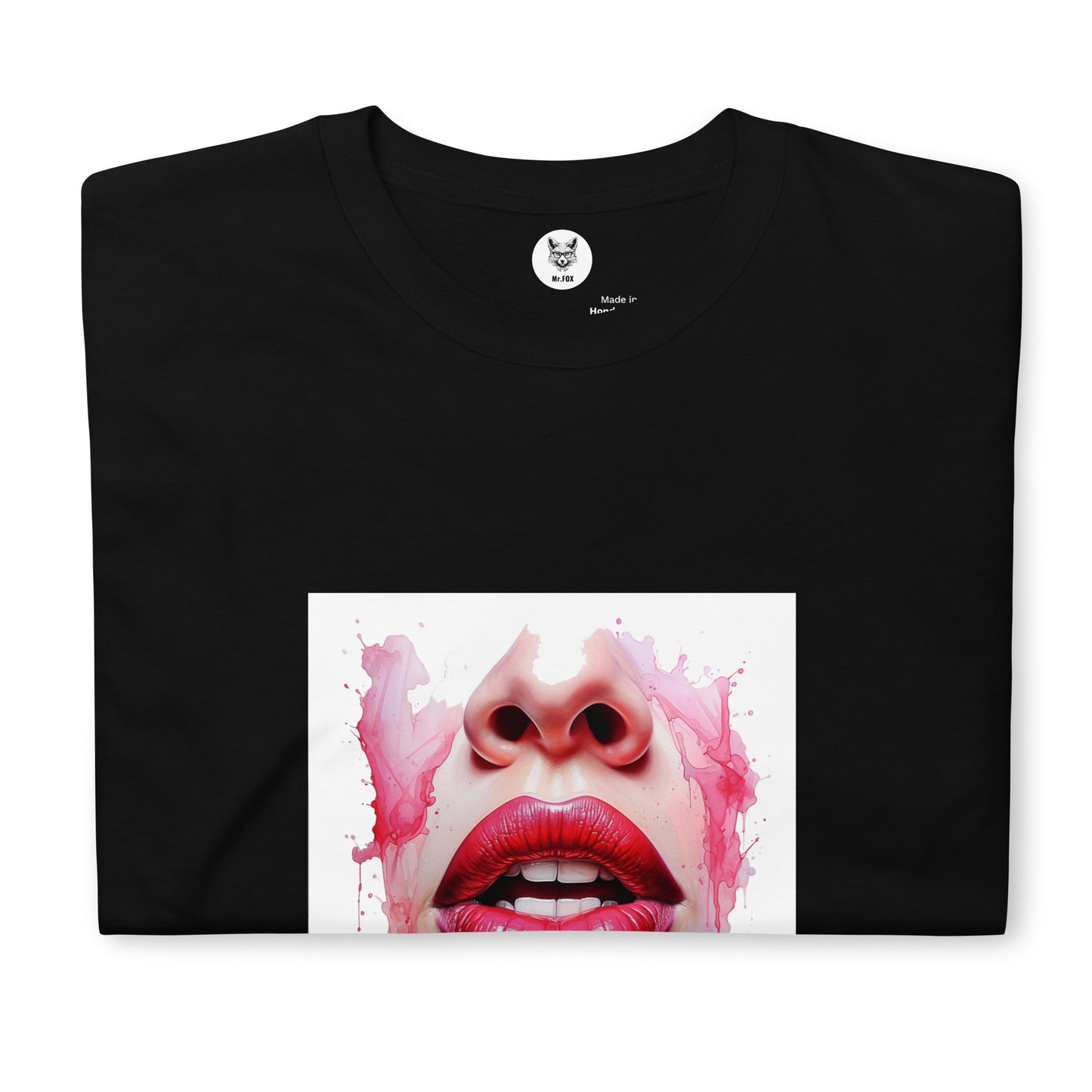 Short-Sleeve Unisex T-Shirt "LIPS" ID: 310 (PREMIUM)