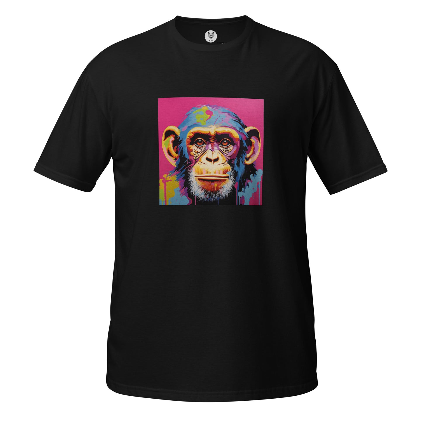 T-shirt unisex z krótkim rękawem „POP ART MONKEY” ID: 301 (PREMIUM)